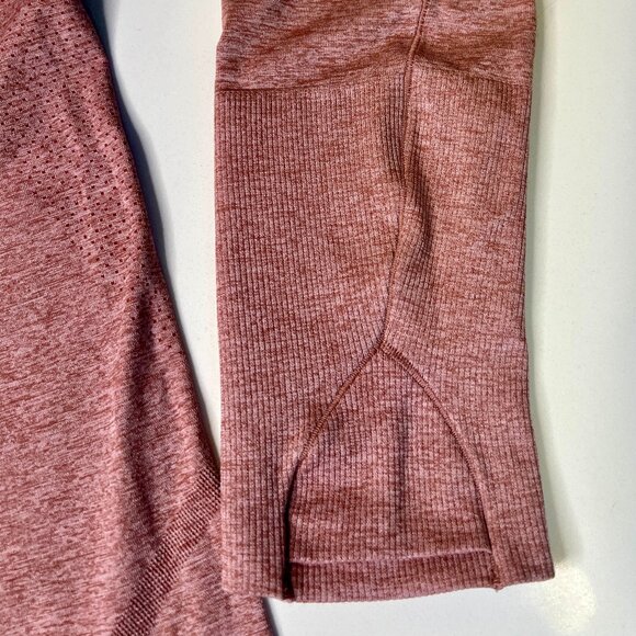 Lululemon  Swiftly Tech Long Sleeve Shirt 2.0 *Race Length Spiced Chai/Pink Rose - Picture 5 of 15